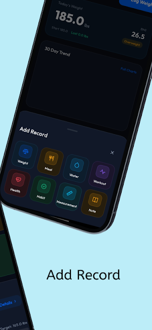 WellTrack – Weight & Wellness Screenshot 1