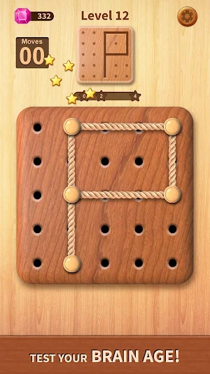 Rope Puzzle: Wooden Screenshot 1