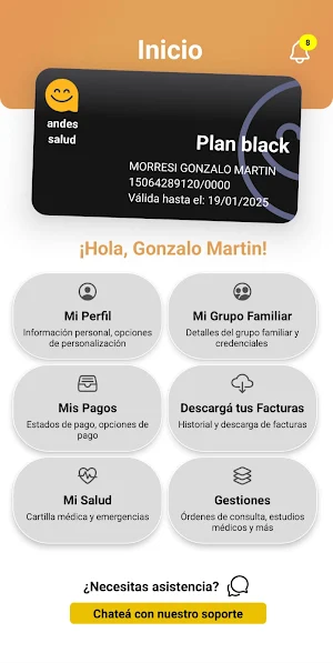 Andes Salud Screenshot 0