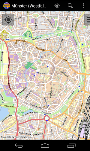 Münster Offline City Map Screenshot 1