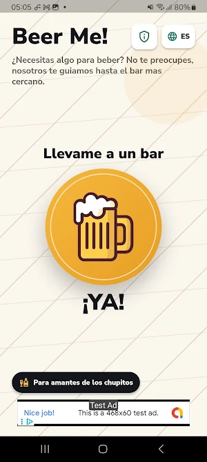 Beer Me! - Buscador de bares Screenshot 0