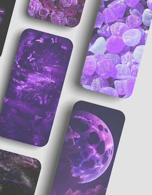 Purple aesthic wallpaper Screenshot 2
