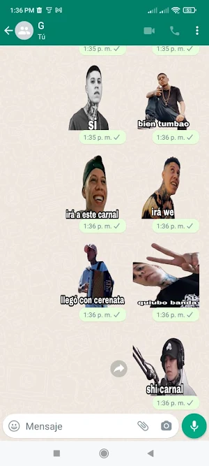 Stickers de Santa Fe Klan Screenshot 1