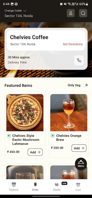 Chelvies Coffee Screenshot 0
