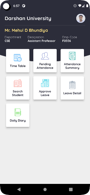 GNUMS For Faculty Screenshot 0