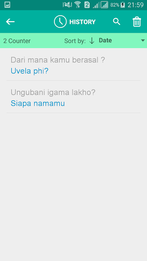 Xhosa Indonesian Translator Screenshot 3