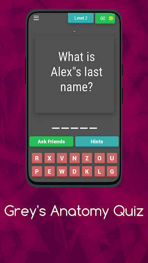 Grey's Anatomy Quiz Screenshot 2