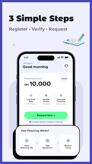 Jomdana-i:Fast Dana & Finance Screenshot 3