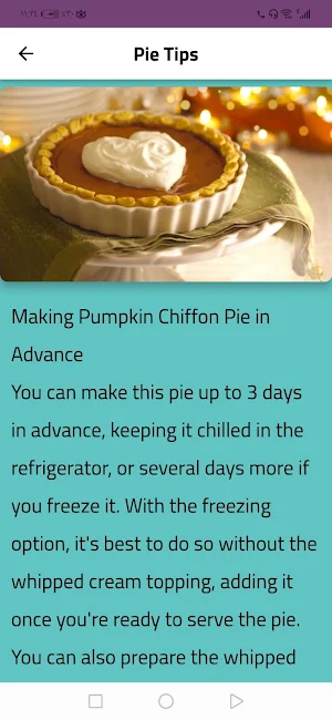Pumpkin Pie Screenshot 2