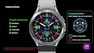 JW037 jwstudio watchface Screenshot 2