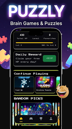 Puzzly: Puzzle & Brain Games Screenshot 0