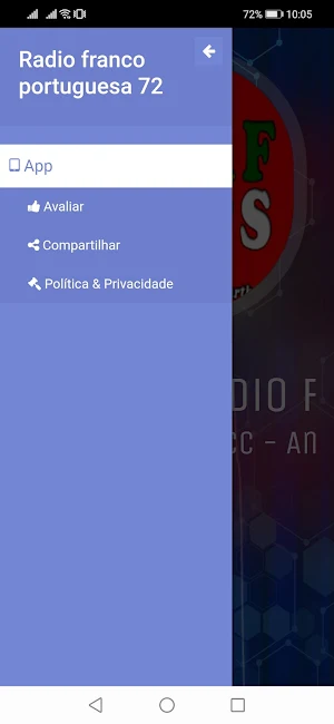 Rádio franco portuguesa 72 Screenshot 3