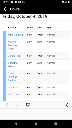 UCF Rec & Wellness Center Screenshot 3