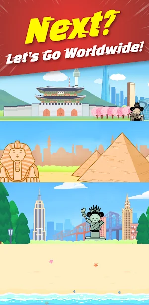 Pucca, Let's Cook! : Food Truck World Tour Screenshot 3