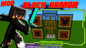 Block Armor Mod for Minecraft Screenshot 2