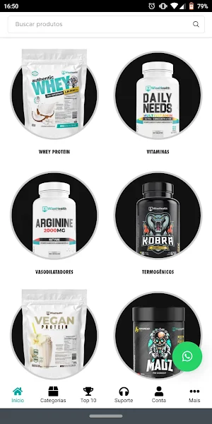 WiseHealth Nutrition Screenshot 1