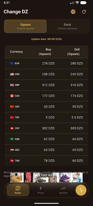 EchangeDA-Exchange Rate of Eur Screenshot 2