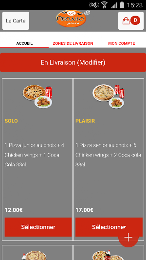 Pronto Pizza Arcueil Screenshot 2