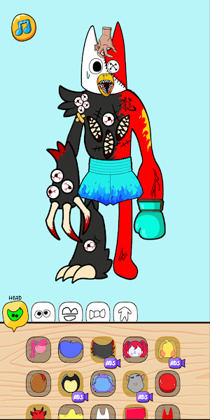MIX MONSTER : MONSTER MAKEOVER Screenshot 2