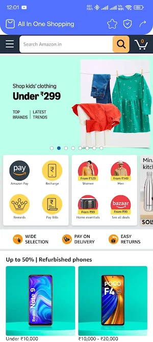 All in One Shopping App Screenshot 3