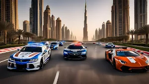 Dubai Car Racing: Police Chase Screenshot 0