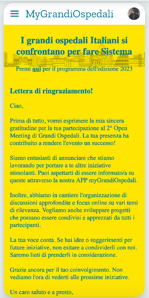 MyGrandiOspedali Screenshot 0