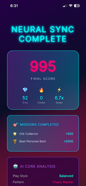 Neuro Spark Rush Screenshot 2