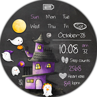 BFF59- Halloween Haunted house