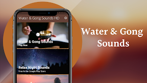 Water & Gong Sounds Screenshot 1