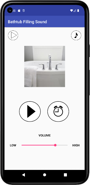 Bathtub Filling Sound Screenshot 0
