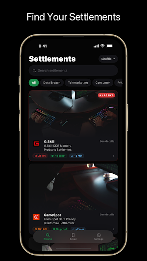 FreeClaim: Class Action Money Screenshot 0