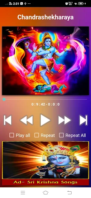 Shiva Hindi Songs Screenshot 0
