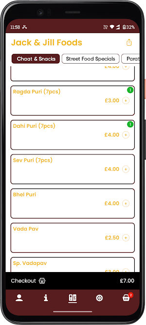 Jack & Jill Foods Screenshot 2