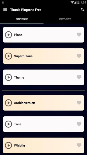 Titanic ringtone free Screenshot 3