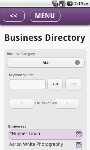 Monroeville/Monroe Chamber Screenshot 2