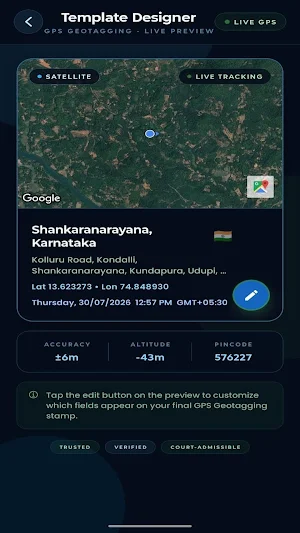 GPS Geo Tagging Screenshot 3