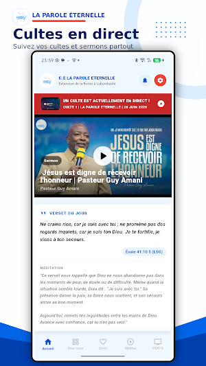 C.E LA PAROLE ETERNELLE Screenshot 0