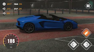 Car Aventador Lamborghini Game Screenshot 2