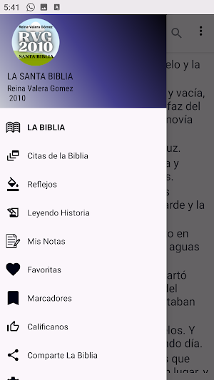 Reina Valera Gómez 2010 Biblia Screenshot 0