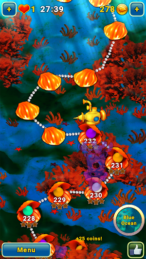 OceanuX - Underwater Match 3 Screenshot 3