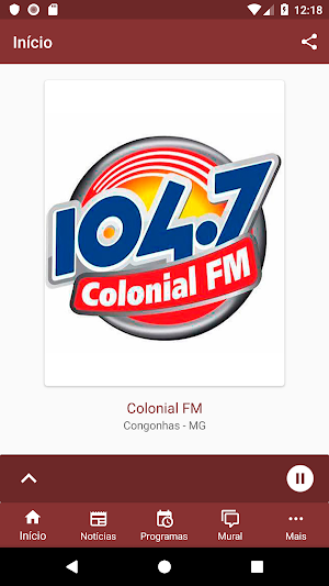 Rádio Colonial FM Screenshot 1