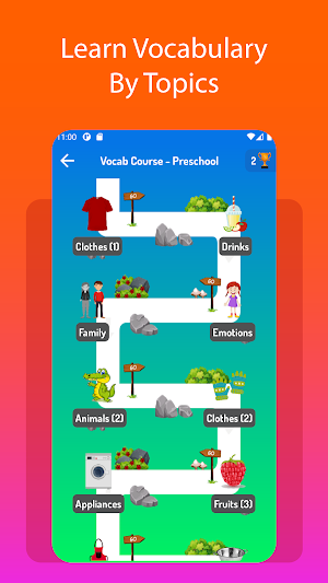 Spanish for Kids & Beginners – Learn Spanish Words Screenshot 2