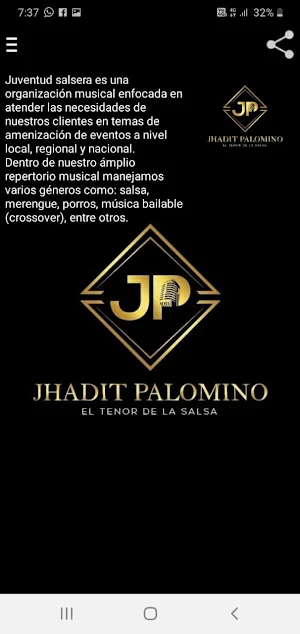 El tenor de la Salsa Screenshot 1