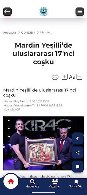 Vatan Bekçileri Haber Ajansı Screenshot 1
