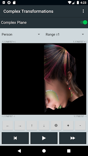 Complex Plane Transformations Screenshot 3