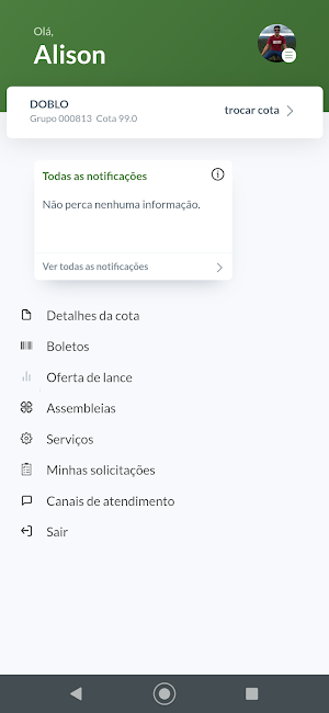 Consórcio Sulcredi Screenshot 1