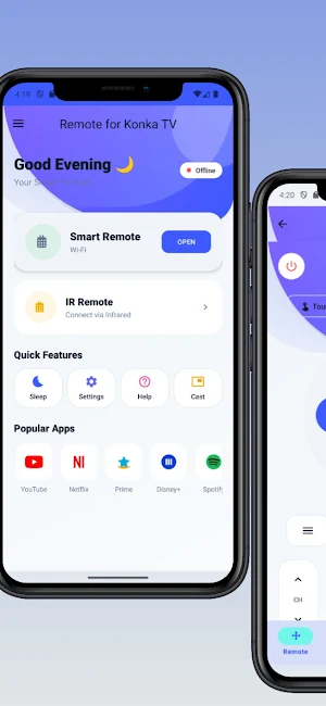 Remote for Konka TV Screenshot 1