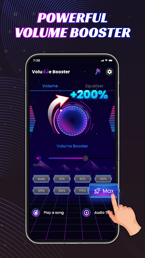 Volume Booster - Bass Booster Screenshot 2