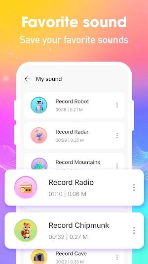 Voice Changer, Sound Effects Screenshot 3