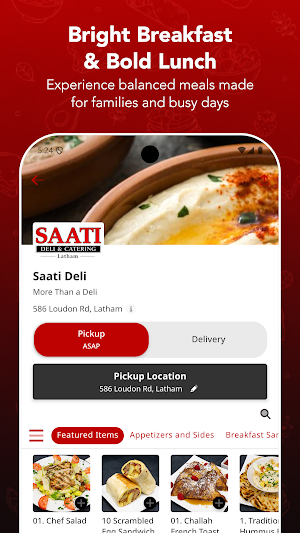 Saati Deli & Catering Screenshot 2